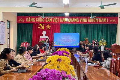 Nâng cao năng lực dạy học môn Tiếng Việt theo CTGDPT 2018 cho quản lý , giáo viên các cơ sở giáo dục Tiểu học