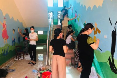 KHÔNG KHÍ TRANG TRÍ TRƯỜNG HỌC CHÀO ĐÓN NĂM HỌC MỚI