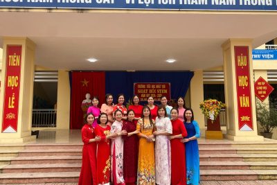 Đổi mới giáo dục thông qua Ngày hội STEM tại Trường Tiểu học Nhật Tựu