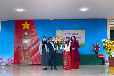 Lễ kỷ niệm 43 năm Ngày Nhà giáo Việt Nam (20/11) – Trường Tiểu học Nhật Tựu